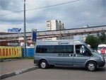 Бесплатный автобус Genser в пункт аренды автомобилей АрендаАвто-нвл на ул.Добролюбова